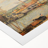 Pissarro’s View on the Cotton Mill - Impressionist Industrial Wall Art