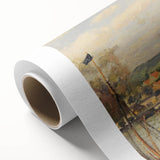 Pissarro’s View on the Cotton Mill - Impressionist Industrial Wall Art