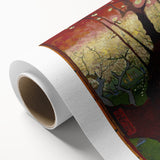 Impressionist Wall Art - Blooming Plum Orchard by Van Gogh