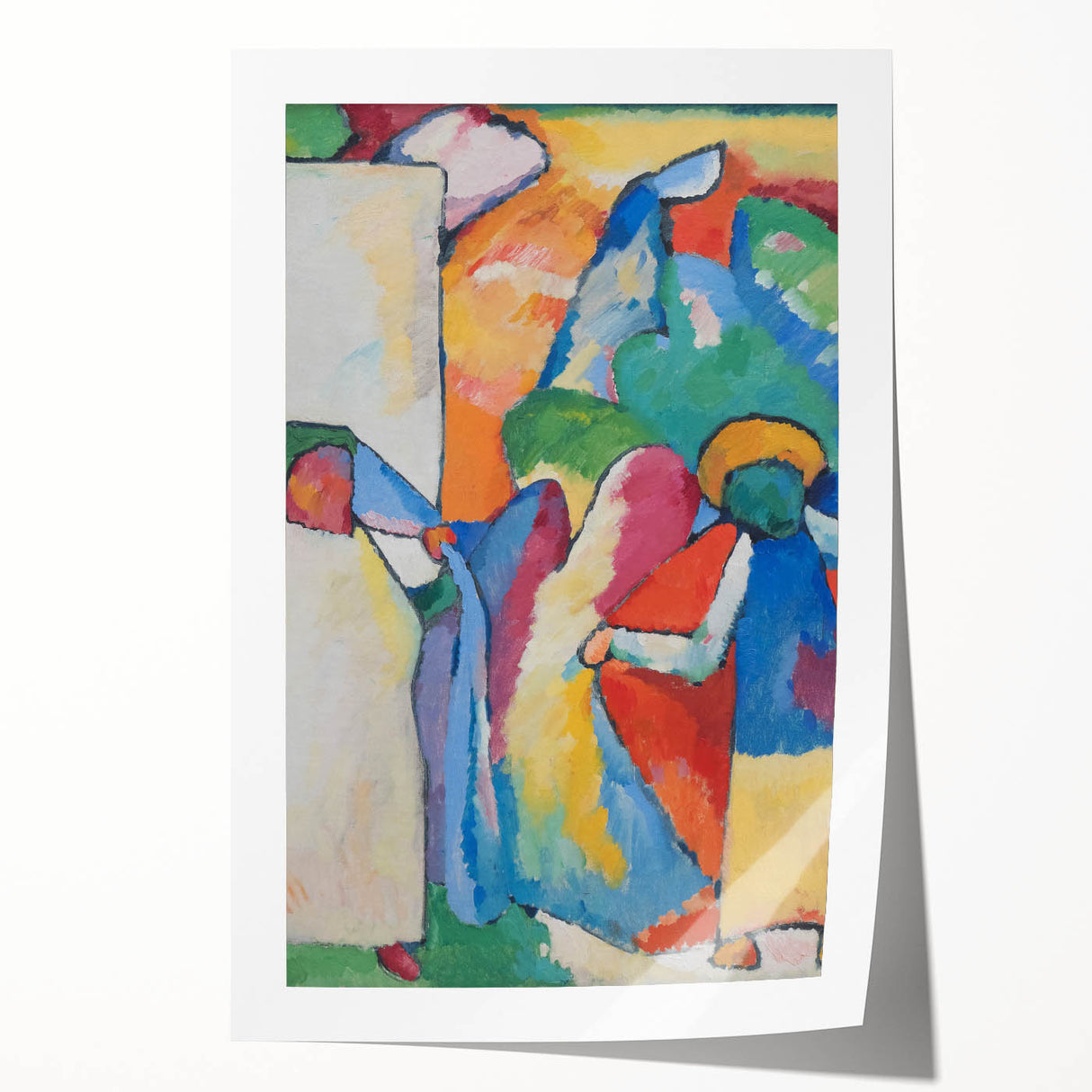 Improvisation 6 Modern Wall Art – Bold Abstract Expression