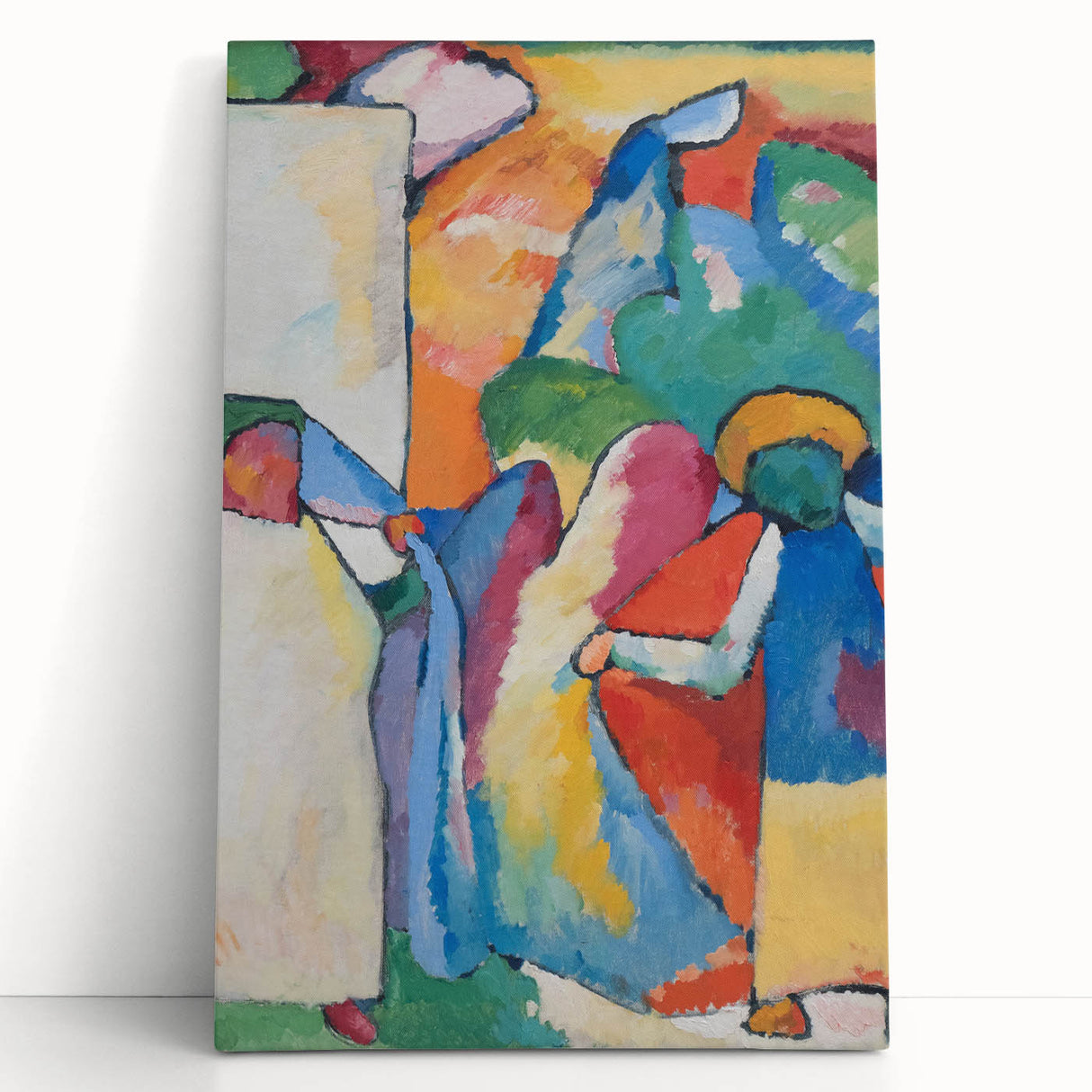 Improvisation 6 Modern Wall Art – Bold Abstract Expression