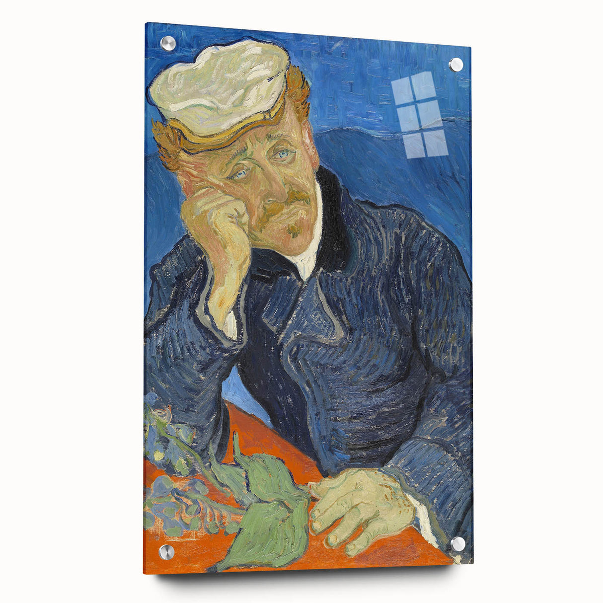 Impressionist Wall Art - Portrait of Dr. Gachet by Van Gogh