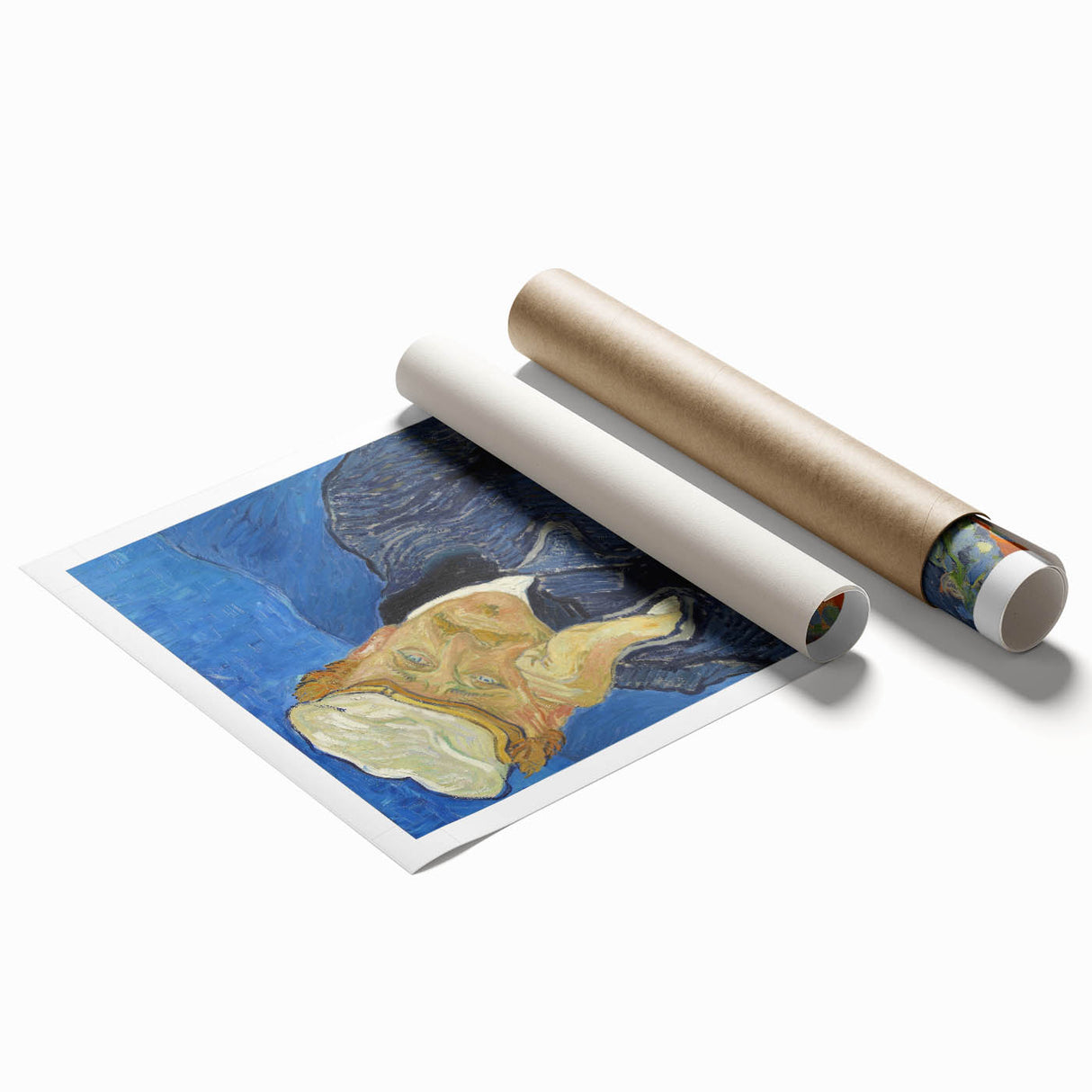 Impressionist Wall Art - Portrait of Dr. Gachet by Van Gogh