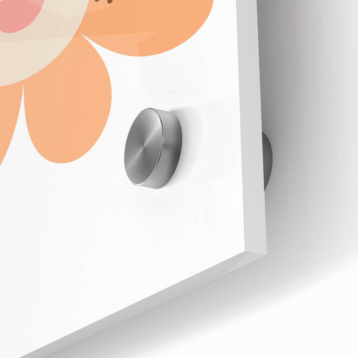 Girls Bedroom Art - Happy Daisy Kids Room Wall Decor