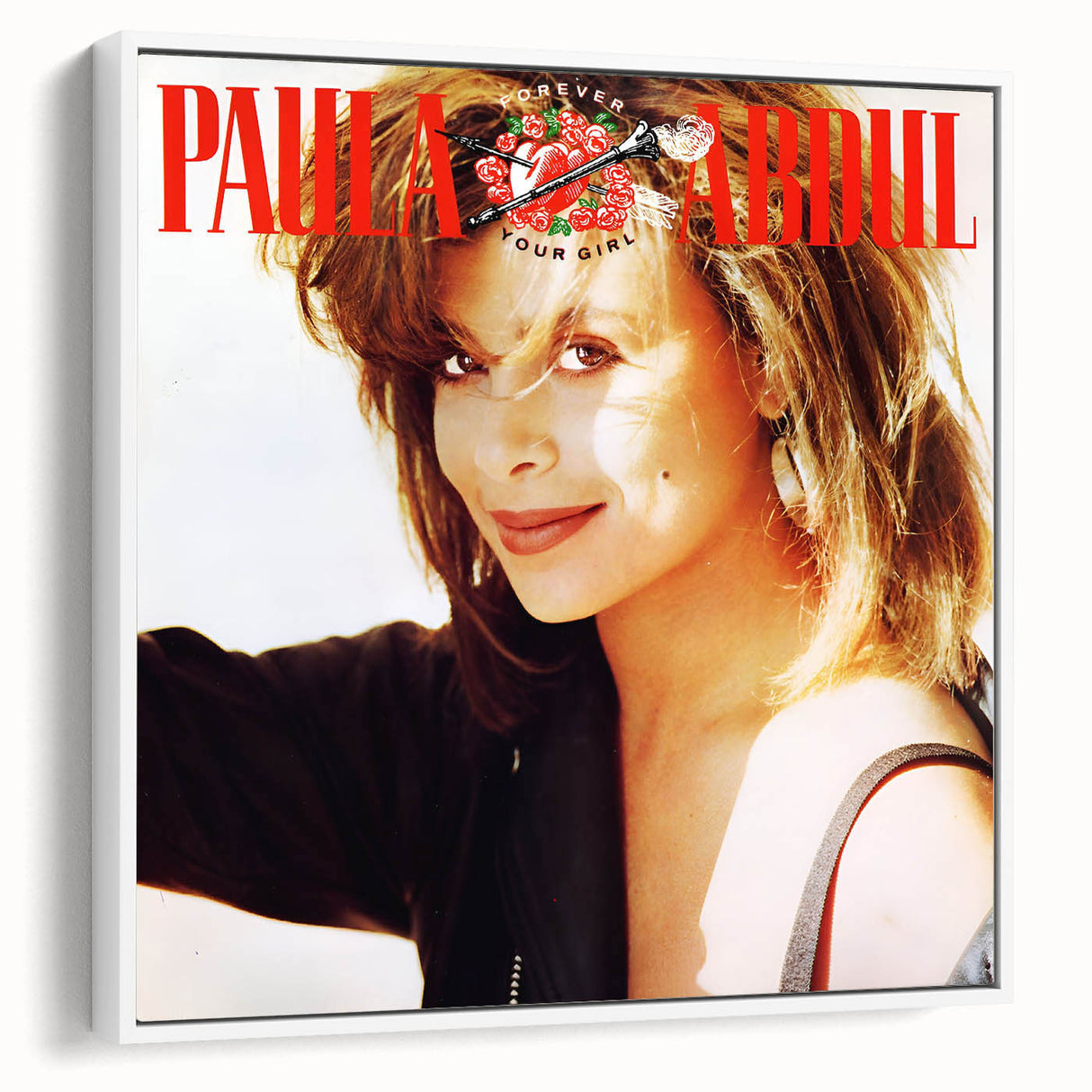 Paula Abdul Forever Your Girl Retro Wall Art – Vintage Canvas Print