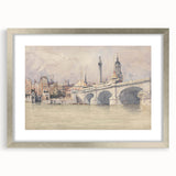 Historic Realism Art | Opening of the New London Bridge by David Cox Print