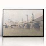 Historic Realism Art | Opening of the New London Bridge by David Cox Print