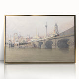 Historic Realism Art | Opening of the New London Bridge by David Cox Print