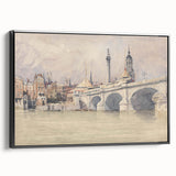 Historic Realism Art | Opening of the New London Bridge by David Cox Print