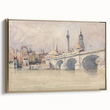 Historic Realism Art | Opening of the New London Bridge by David Cox Print