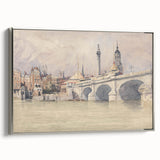Historic Realism Art | Opening of the New London Bridge by David Cox Print