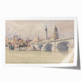 Historic Realism Art | Opening of the New London Bridge by David Cox Print
