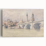 Historic Realism Art | Opening of the New London Bridge by David Cox Print