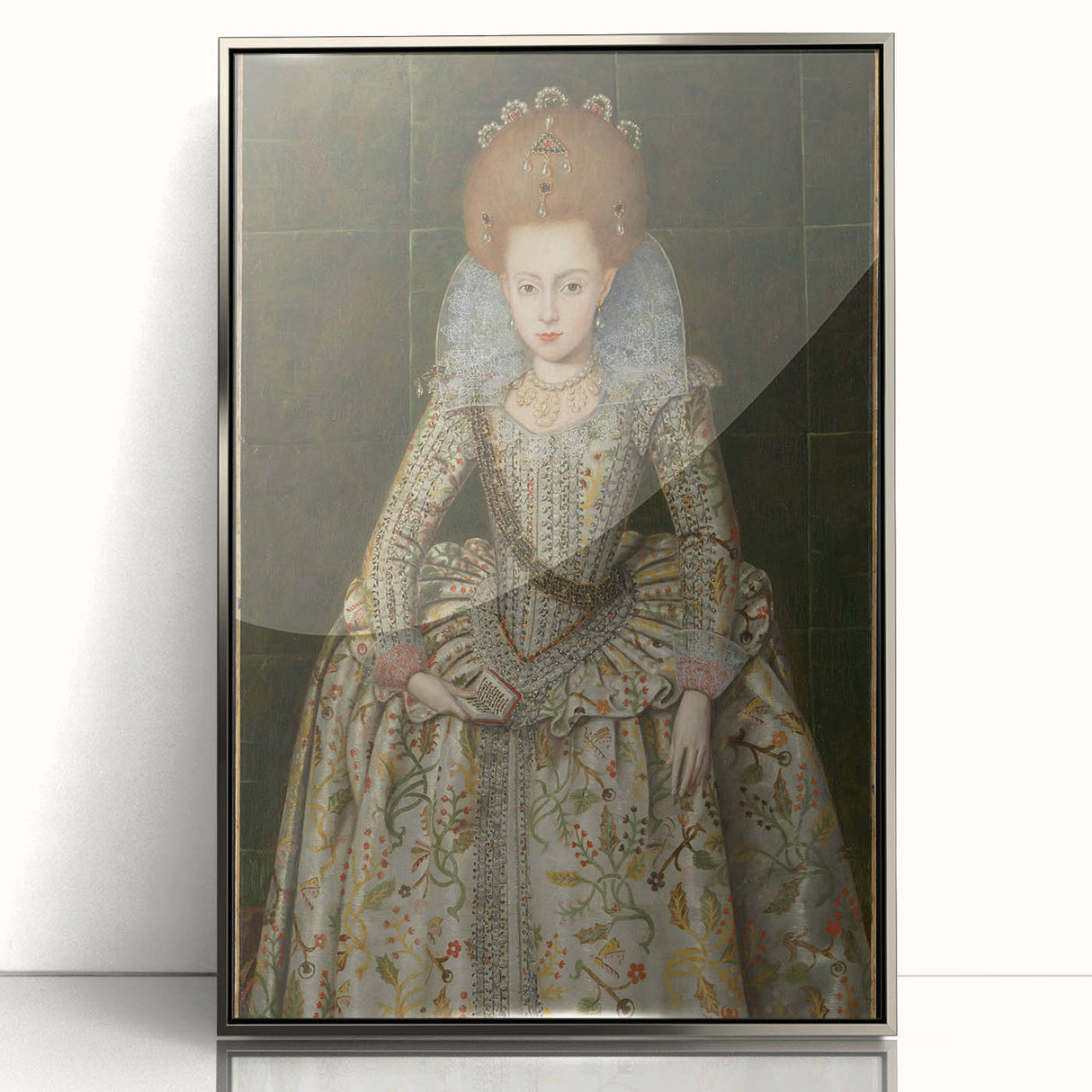 Robert Peake the Elder: Princess Elizabeth Renaissance Art Print