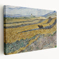 Impressionist Landscape Wall Art - Enclosed Field with Ploughman