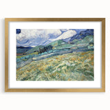 Impressionist Landscape Wall Art - Rolling Hills of Saint-Rémy