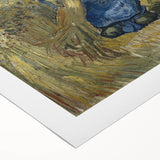 Impressionist Wall Art - Peasant Woman Binding Sheaves by Van Gogh