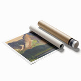Majestic Mountain River Landscape - Rocky Hills Wall Art