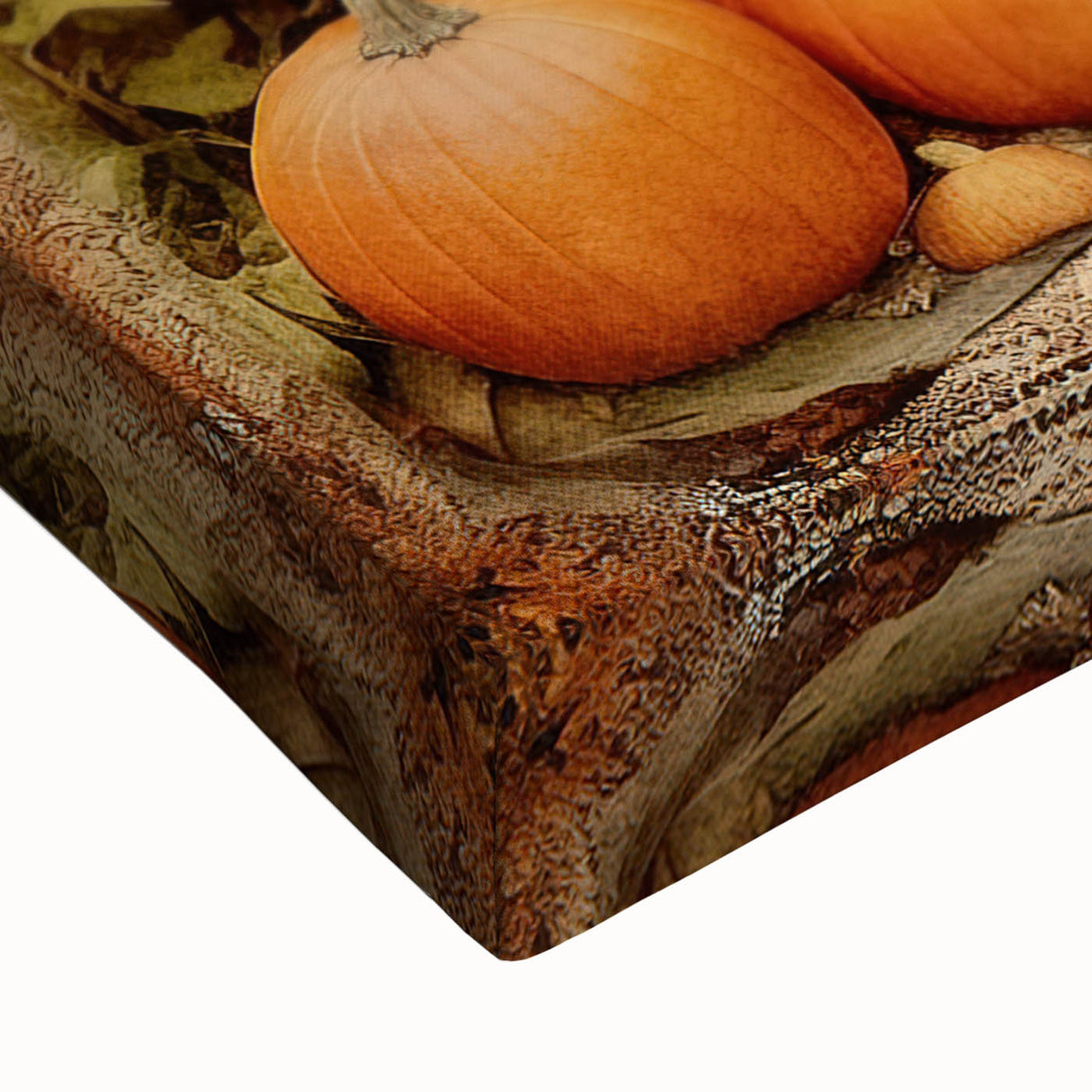 Country Style Art with Pumpkins and Sunflowers - Rustic Farmhouse Decor