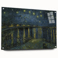 Starry Night on the Rhône - Impressionist Wall Art by Vincent van Gogh