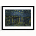 Starry Night on the Rhône - Impressionist Wall Art by Vincent van Gogh