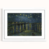 Starry Night on the Rhône - Impressionist Wall Art by Vincent van Gogh
