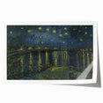 Starry Night on the Rhône - Impressionist Wall Art by Vincent van Gogh