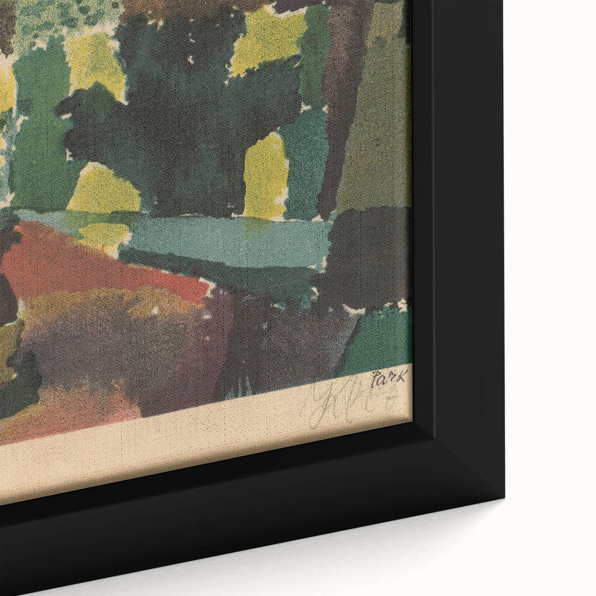 Park Modern Wall Art – Abstract Expression by Paul Klee