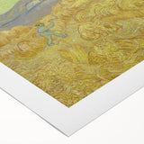 Impressionism Wall Art - Wheatfield with Reaper by Van Gogh Print