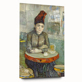 Impressionist Wall Art - Agostina Segatori in Café by Van Gogh
