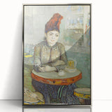 Impressionist Wall Art - Agostina Segatori in Café by Van Gogh