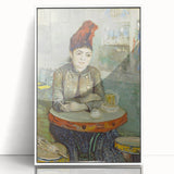 Impressionist Wall Art - Agostina Segatori in Café by Van Gogh