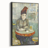 Impressionist Wall Art - Agostina Segatori in Café by Van Gogh