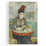 Impressionist Wall Art - Agostina Segatori in Café by Van Gogh