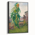 Impressionist Wall Art - Allotment with Sunflower by Van Gogh