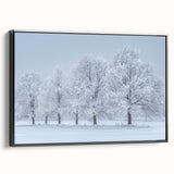 Winter Wonderland Office Wall Art – Modern Corporate Decor