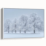 Winter Wonderland Office Wall Art – Modern Corporate Decor