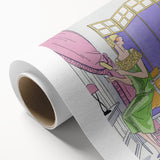 Vintage Fashion Art Deco Wall Art – Pastel Colors & Elegant 1920s Scene