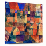 Paul Klee's City with the Three Domes - Abstract Modern Art Print