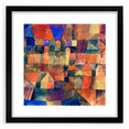 Paul Klee's City with the Three Domes - Abstract Modern Art Print