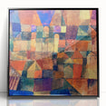 Paul Klee's City with the Three Domes - Abstract Modern Art Print