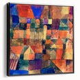 Paul Klee's City with the Three Domes - Abstract Modern Art Print