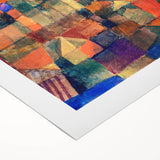 Paul Klee's City with the Three Domes - Abstract Modern Art Print