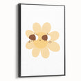 Kids Room Art Prints - Cheerful Yellow Daisy Playroom Decor