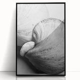Large abstract wall art featuring swirling blue and green patterns on a framed acrylic, ideal for modern art wall decor.