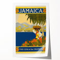 Vintage Jamaica Travel Poster | Retro Art Print of The Gem of the Tropics