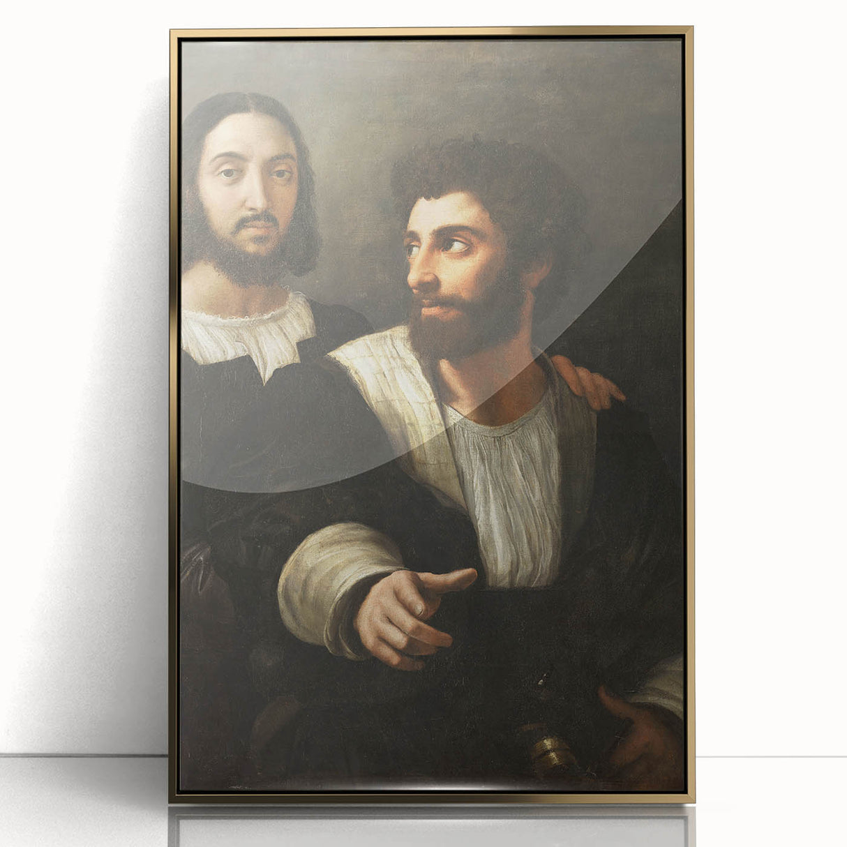 Classic Renaissance Masterpiece: Raphael's Portrait of Two Men