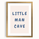 Little Man Cave - Boys Room Wall Art Kids Wall Art Prints