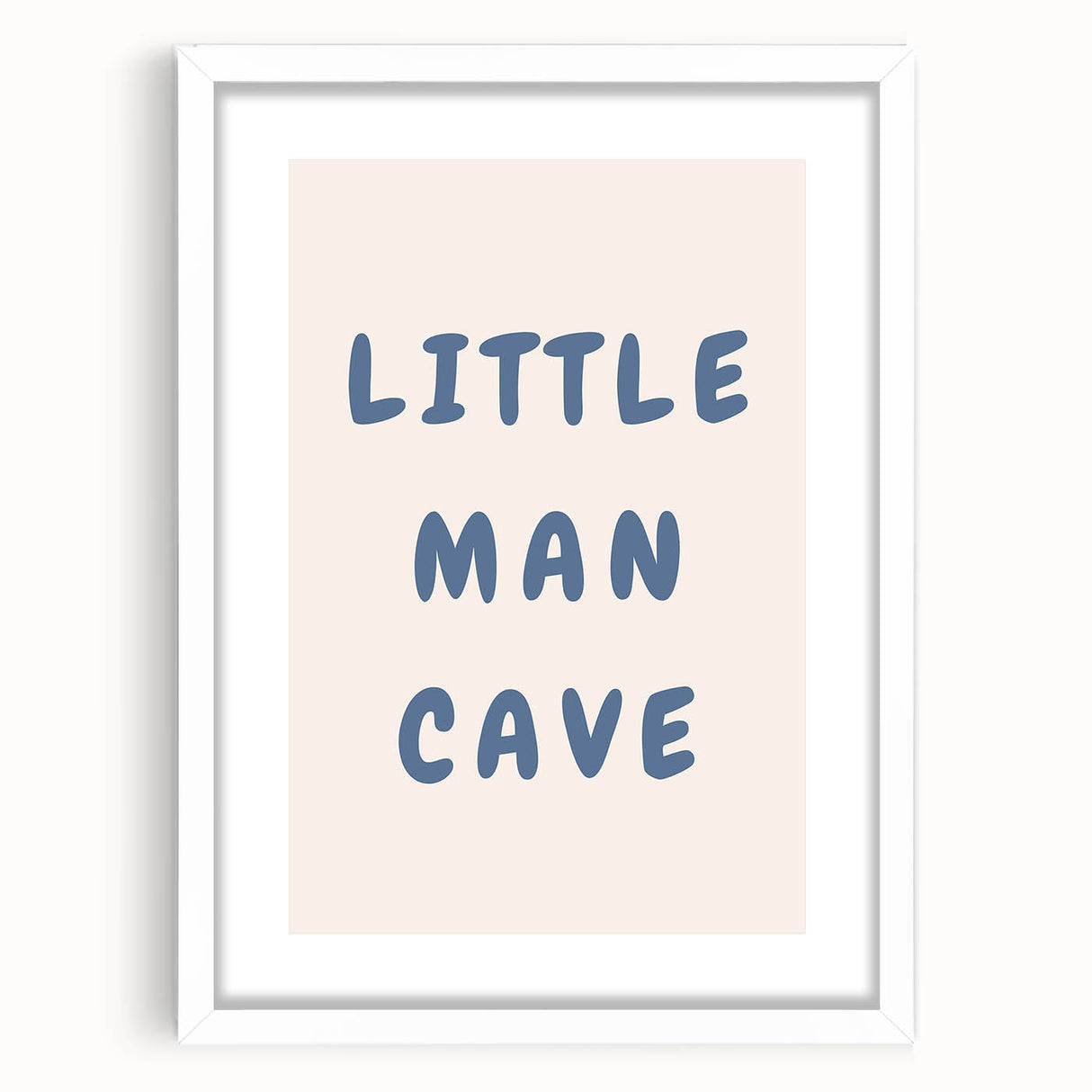 Little Man Cave - Boys Room Wall Art Kids Wall Art Prints