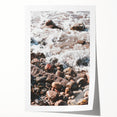 Extra large rolled print of a vibrant summer floral scene, ideal for art wall dining room.